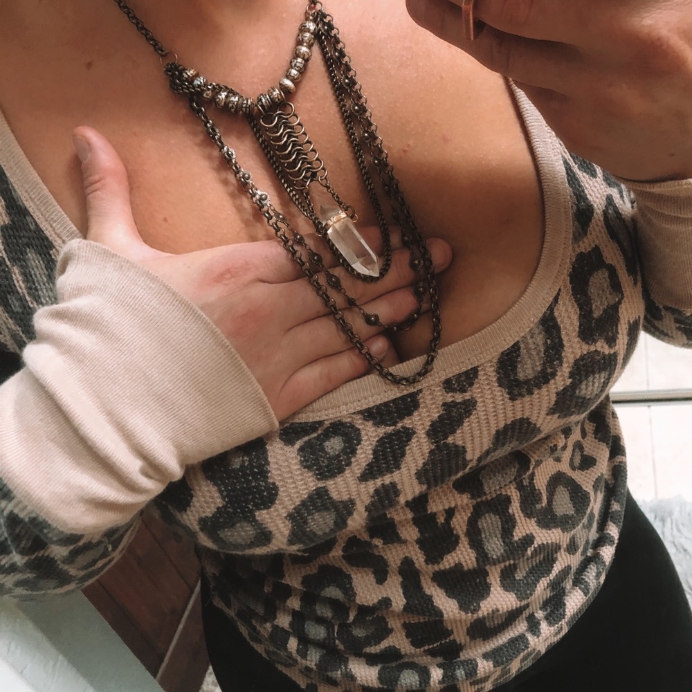 Heather kahn crystal necklace - Picture 3 of 7